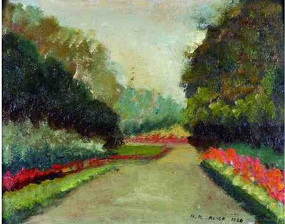 Henri Royer Le Chemin, unknow artist